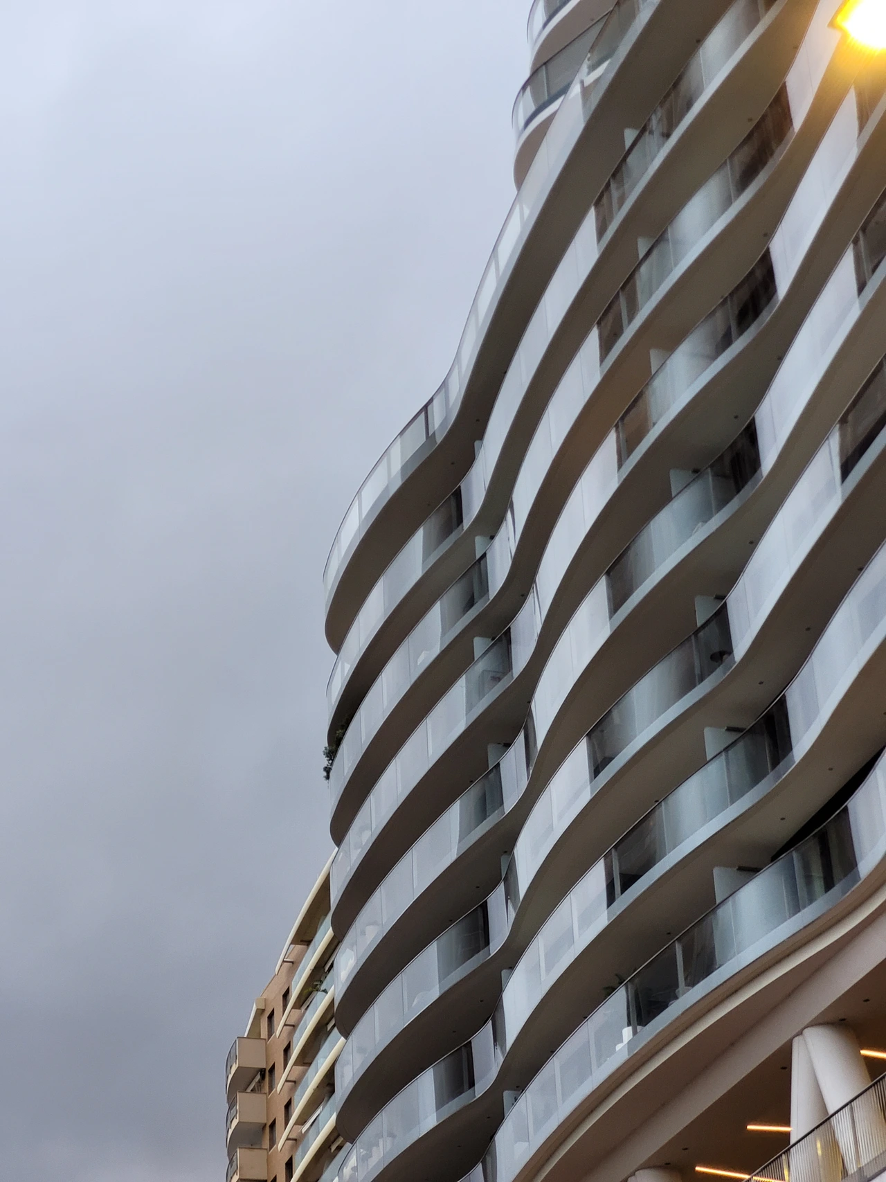 Balkone einiger Luxuswohnungen