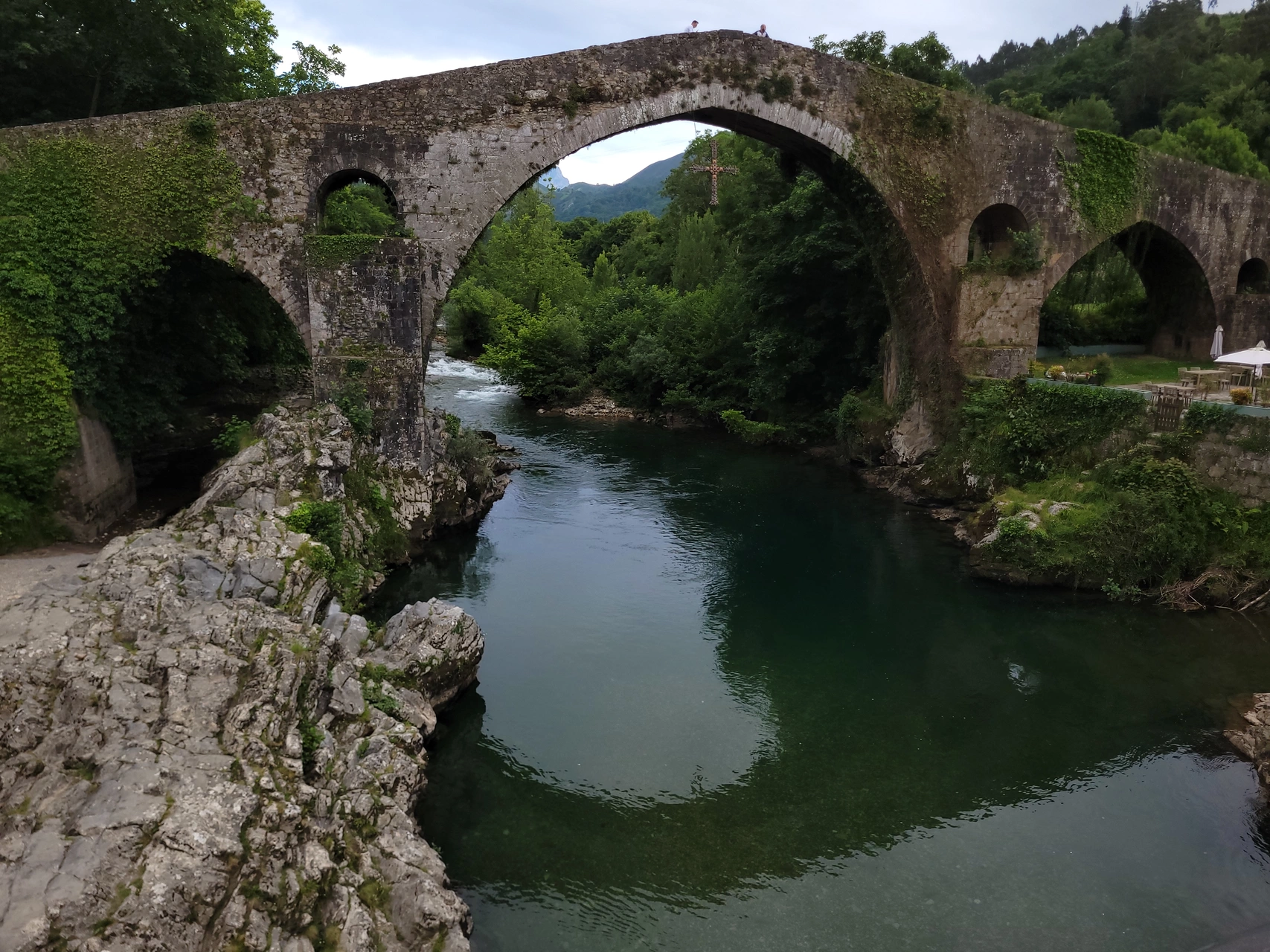 Brücke in Cangas de Onís