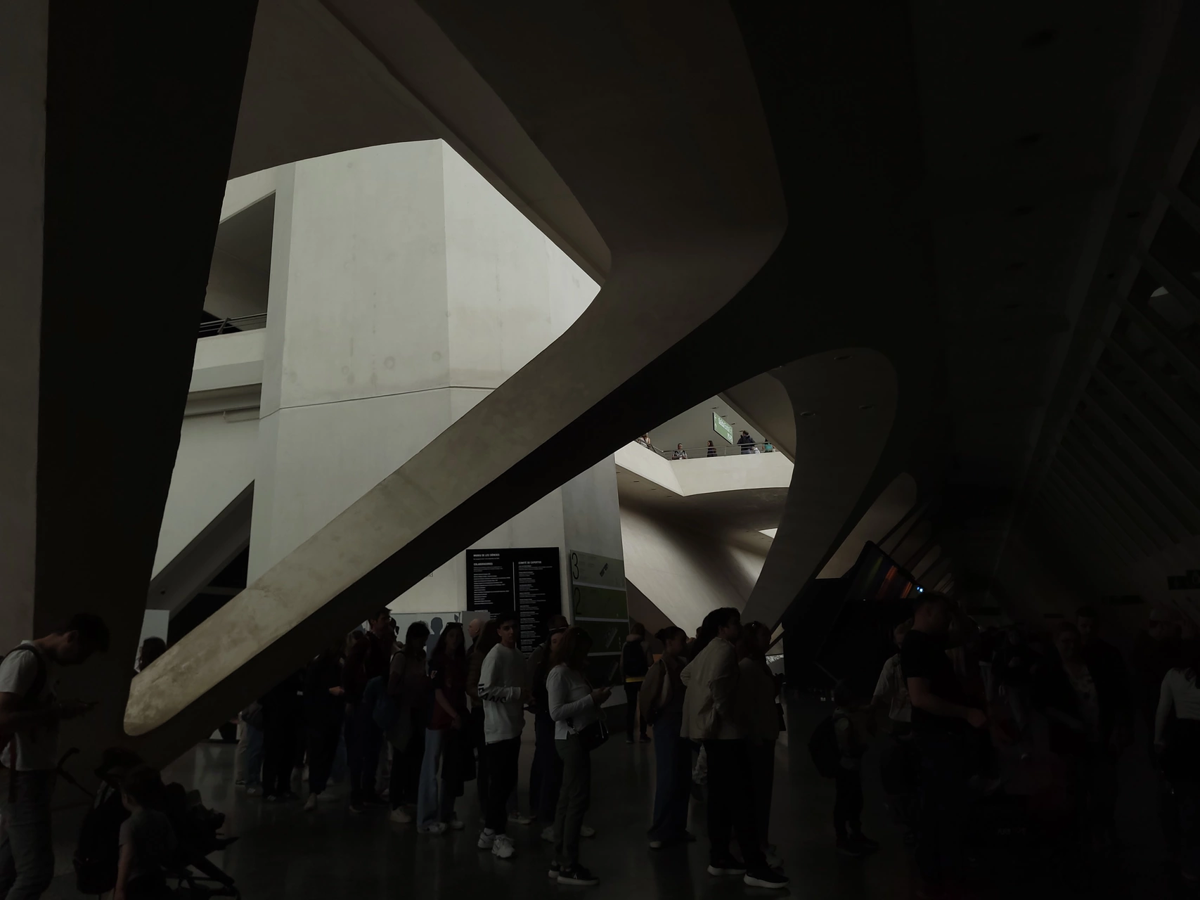 Wissenschaftsstadt Valencia - Museum von Innen